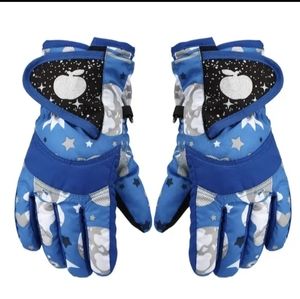 Girls Boys Winter Warm Gloves Professional Waterproof Ski Gloves